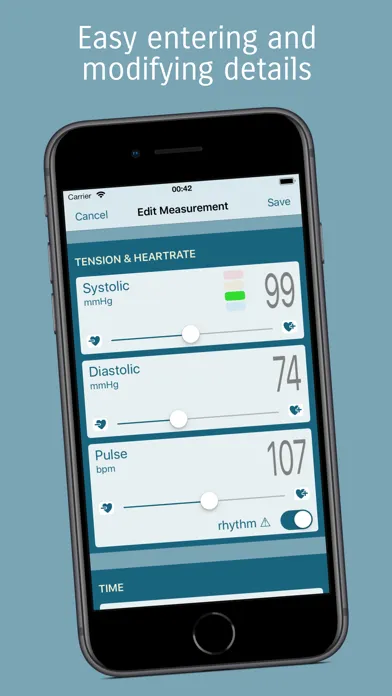 Capturas de pantalla de Tension Diary