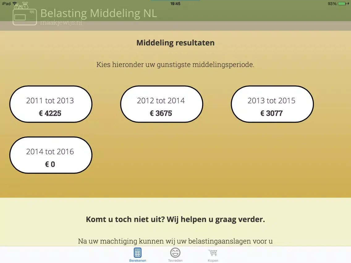 Belasting Middeling NL Lite iPad  স্ক্রিনশট