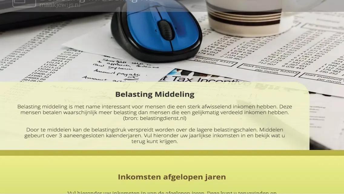 Belasting Middeling NL Lite স্ক্রিনশট