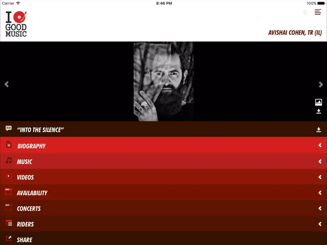 Good Music Company iPad  Screenshots