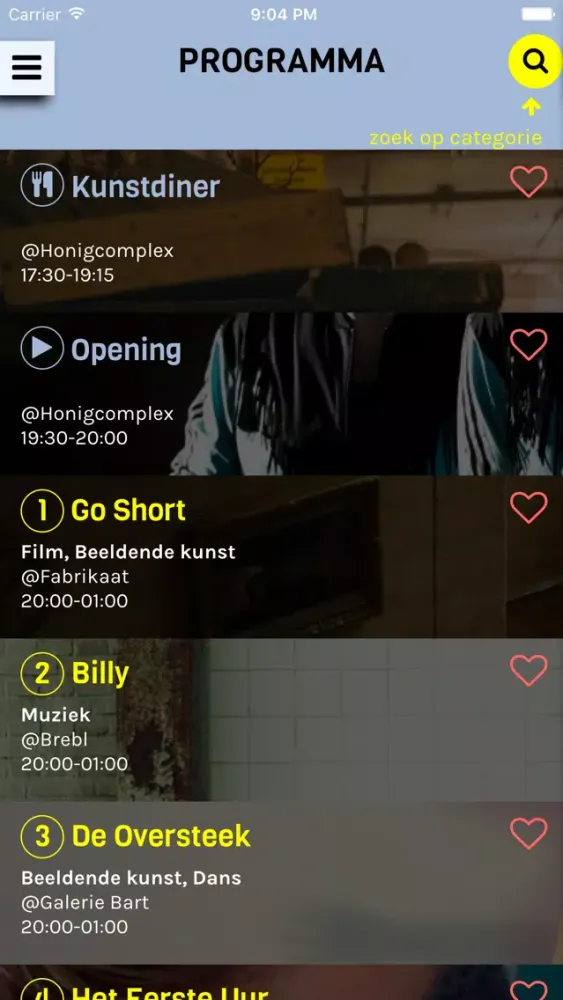 Nijmeegse Kunstnacht Ekran Görüntüleri