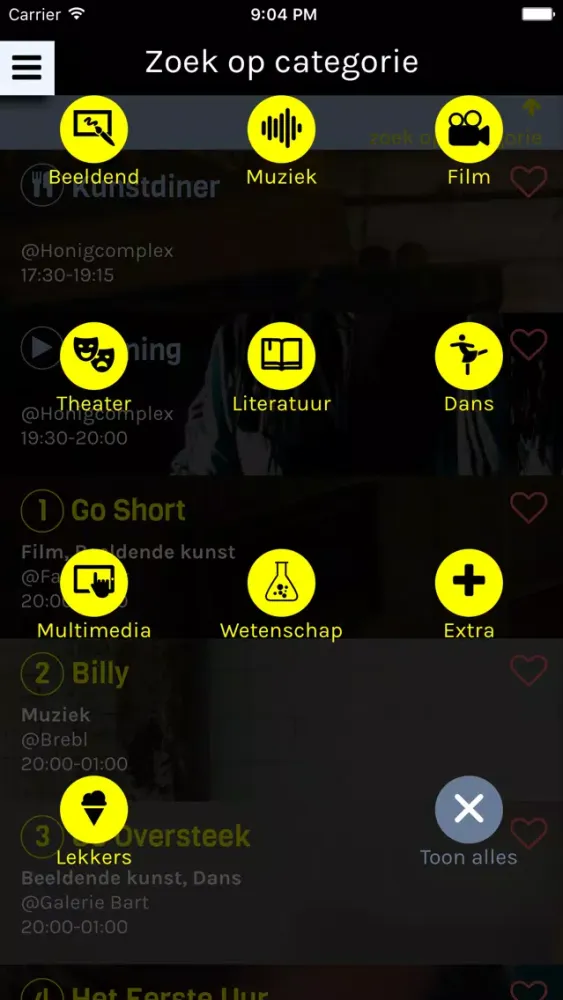 Nijmeegse Kunstnacht Ekran Görüntüleri