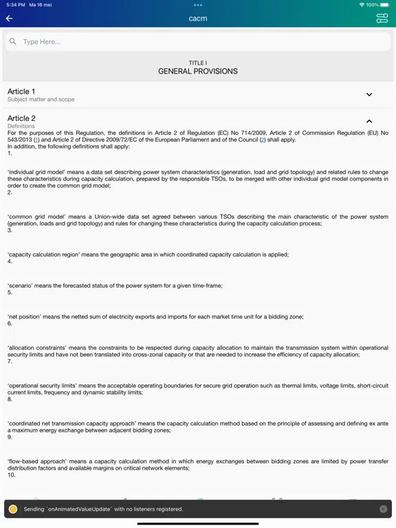 E Codes iPad 应用截图