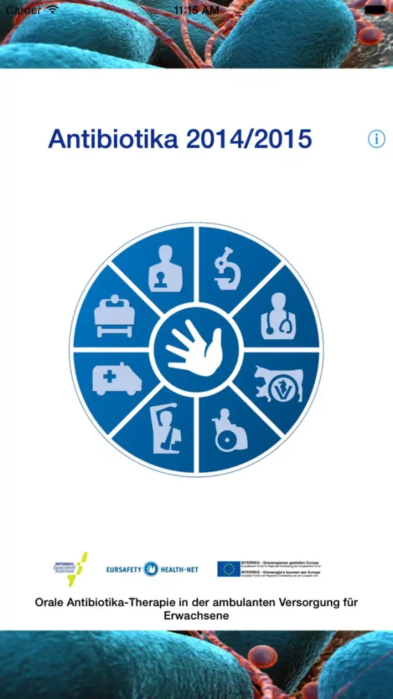 EurSafety Health-net Antibiotika سکرین شاٹس