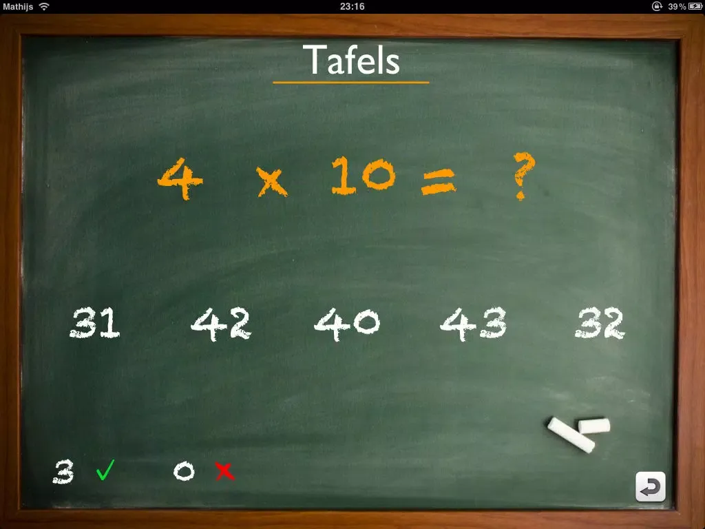 Learn Times Tables iPad  Screenshots