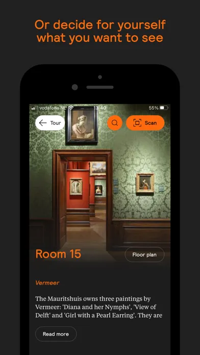Captures d'écran de Mauritshuis