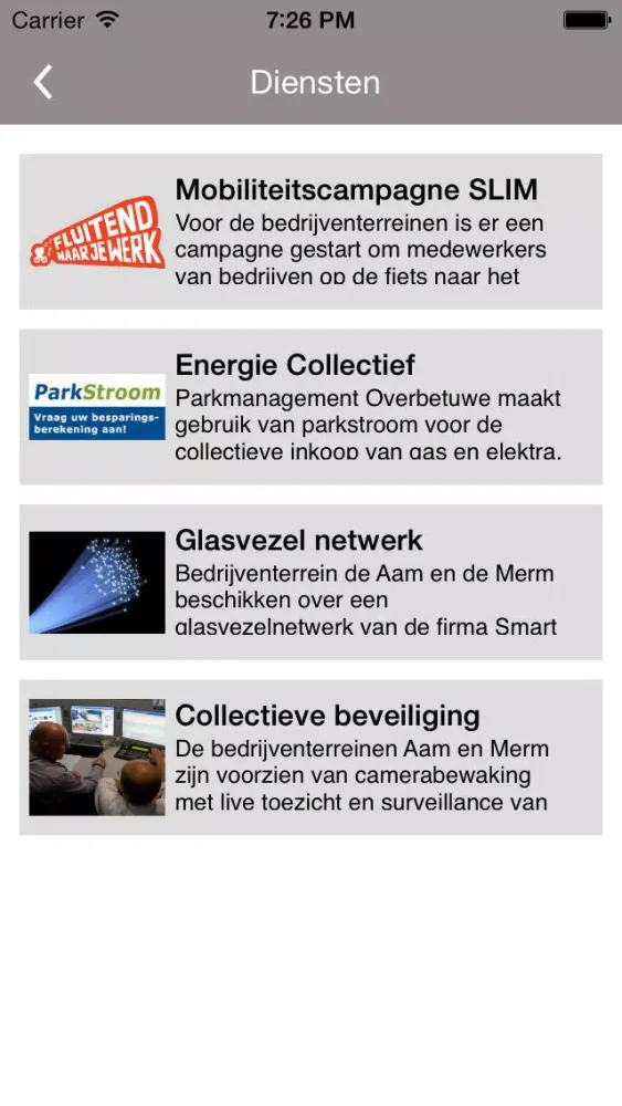 VEAPP - De App voor ondernemers Screenshots