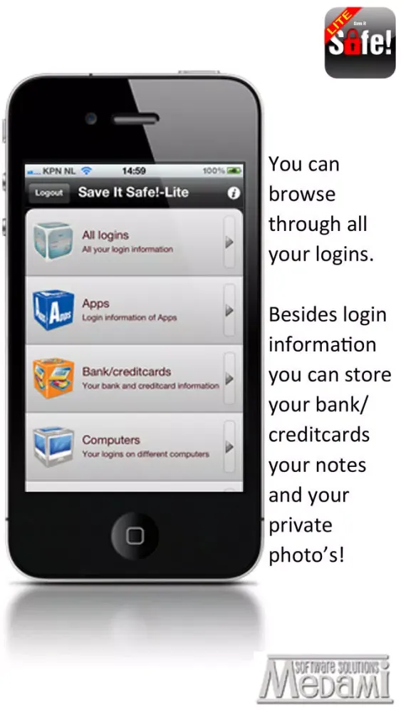 Скриншоты SaveItSafe!-Lite
