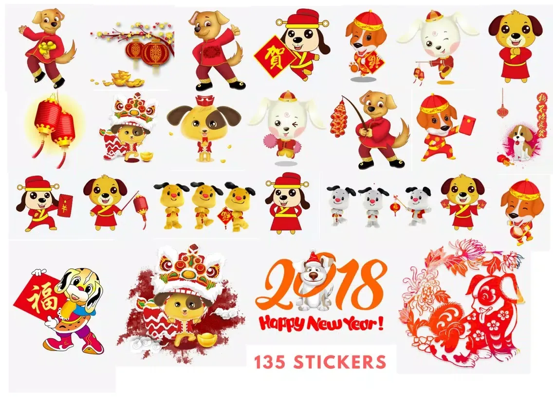 Capturas de pantalla de Chinese New Year - Stickers iPad 