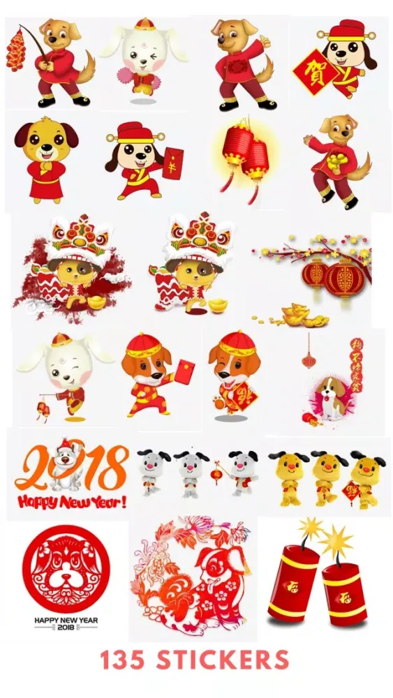 Capturas de pantalla de Chinese New Year - Stickers