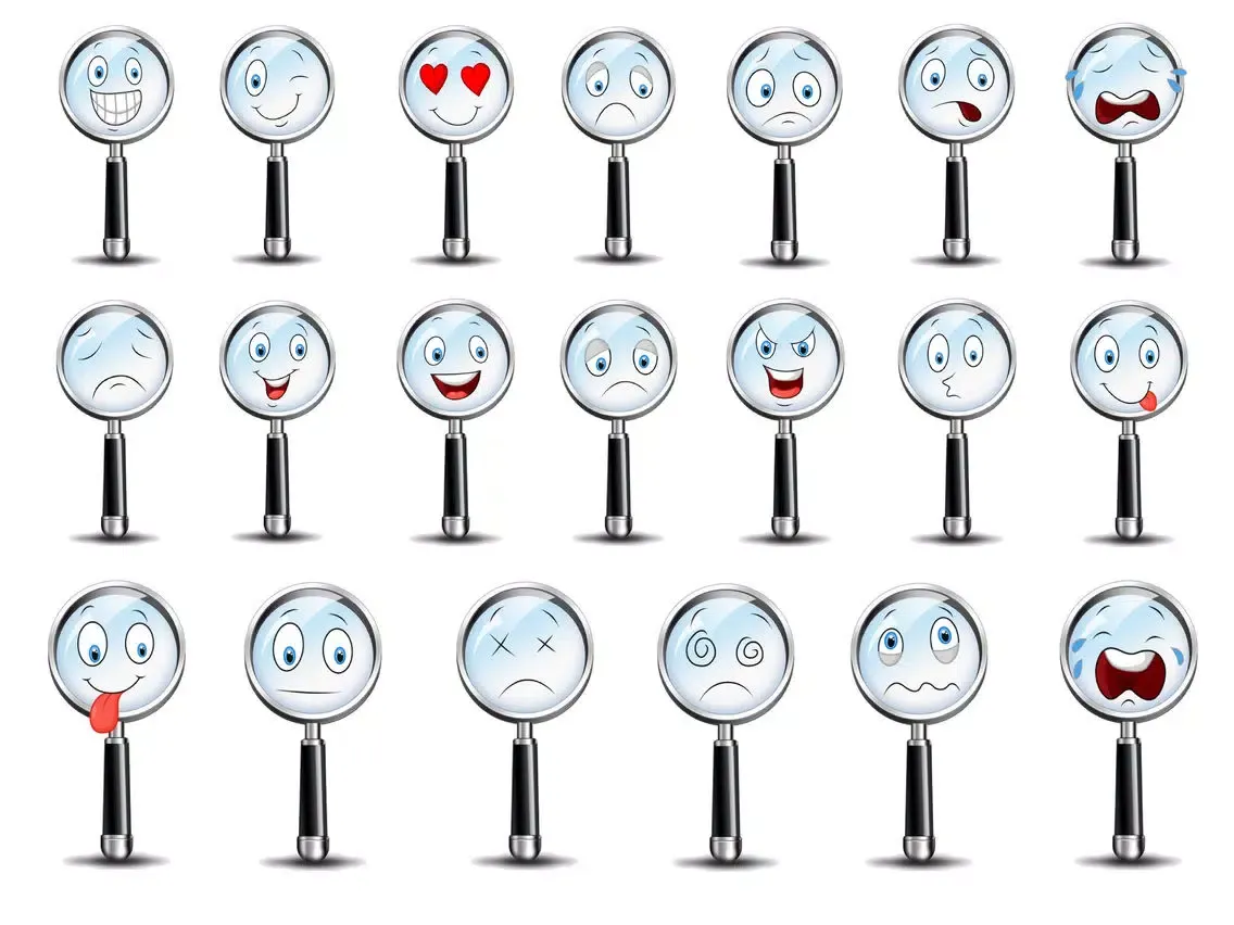 Capturas de tela do Magnifying Glass Smileys iPad 