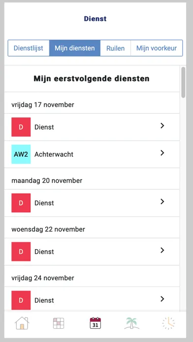 Capturas de pantalla de MedSpace Rooster