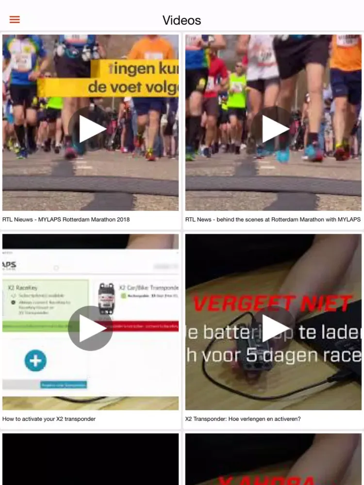 Tangkapan skrin Big City Marathon iPad 