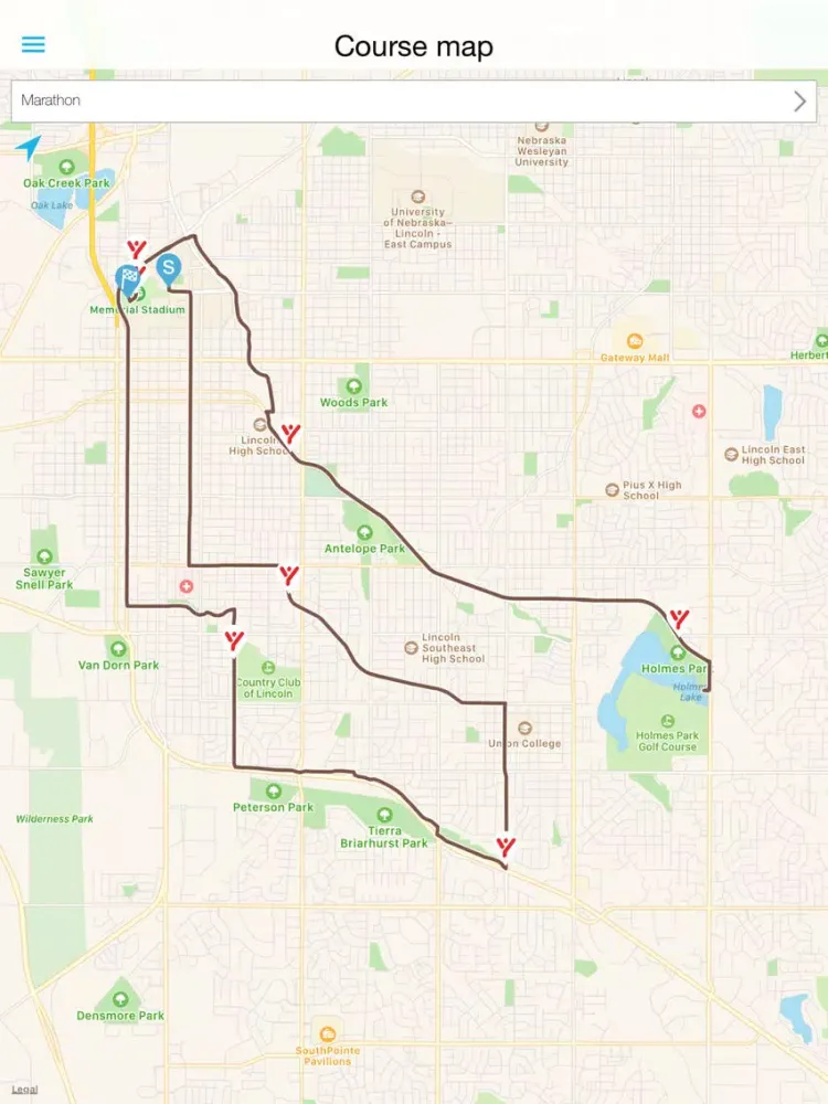 Lincoln Marathon 2018 iPad  스크린샷