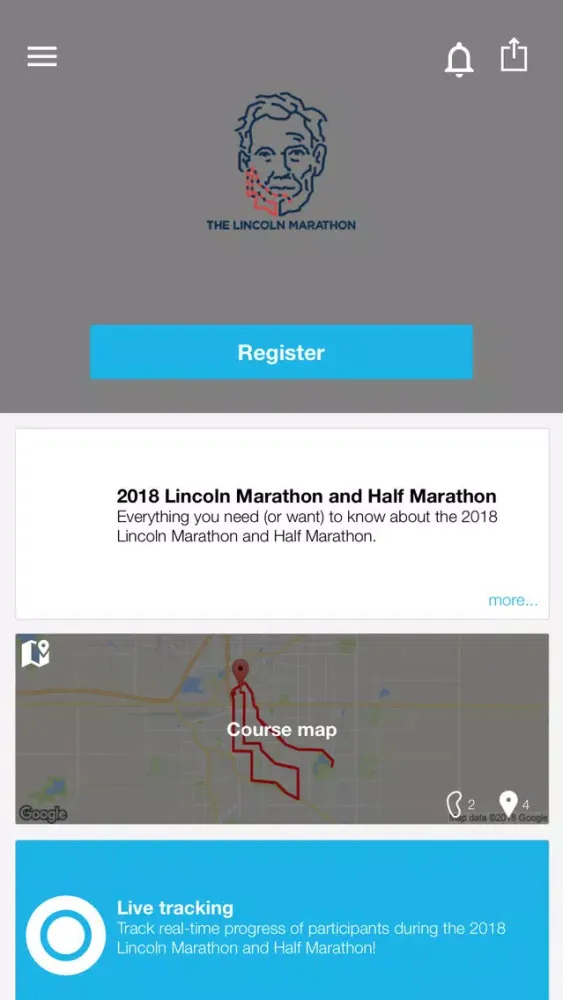 Lincoln Marathon 2018 스크린샷