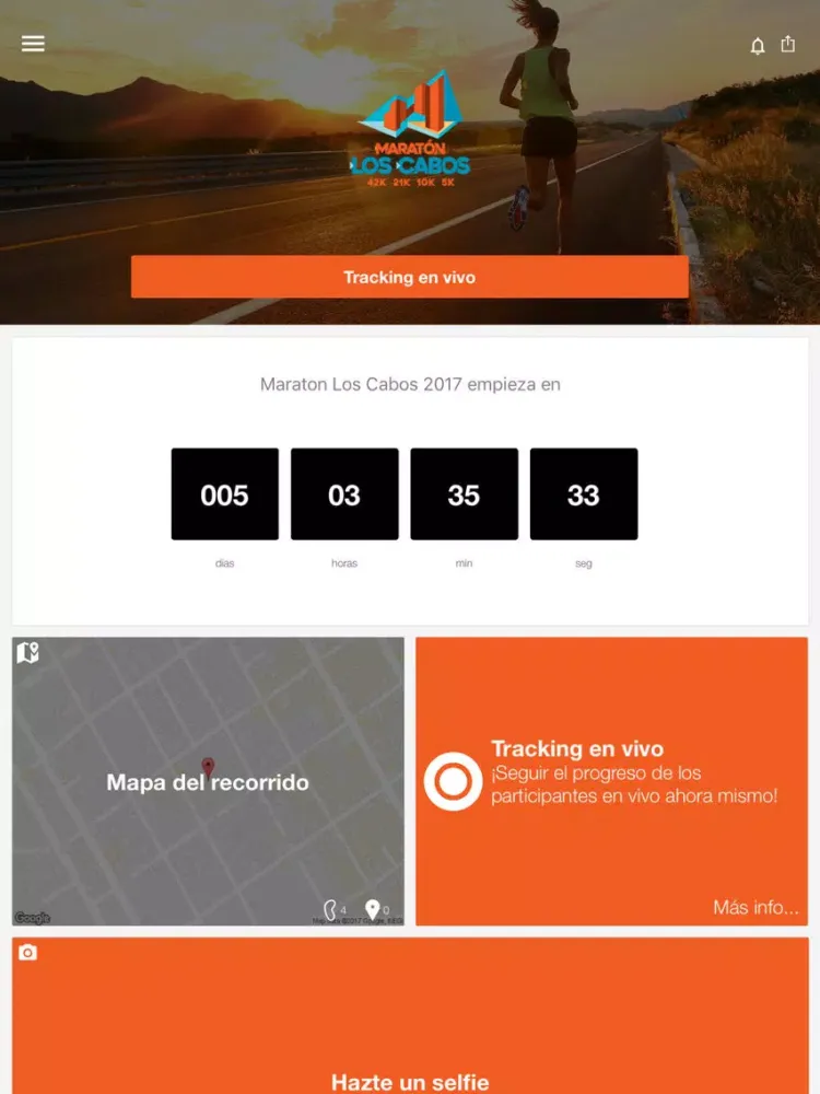 MARATON LOS CABOS iPad  स्क्रीनशॉट