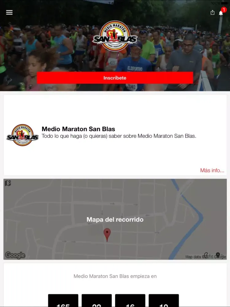 صور Medio Maraton San Blas iPad 
