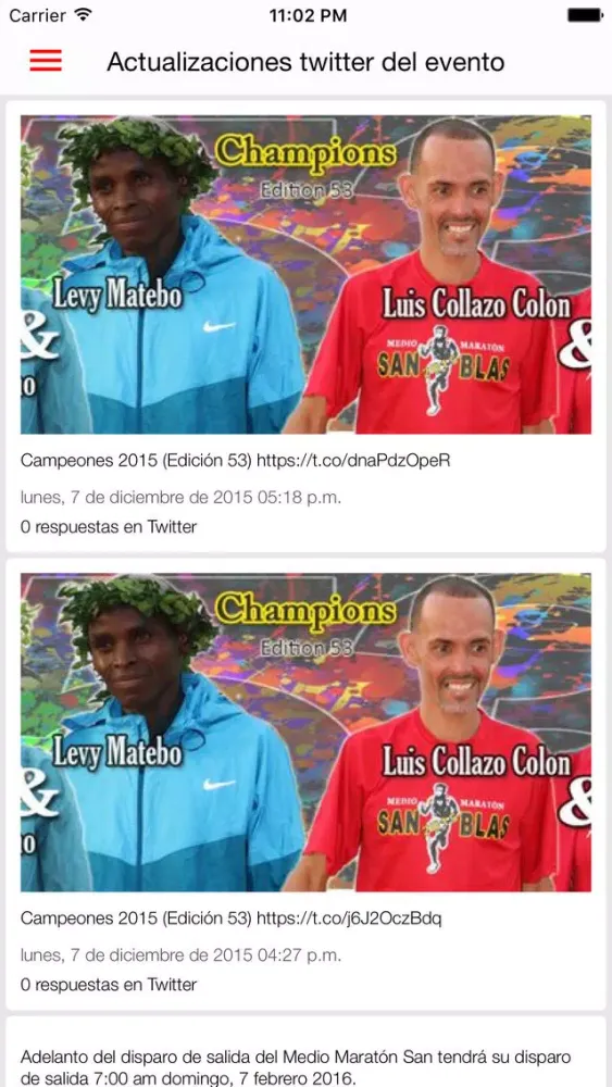 صور Medio Maraton San Blas