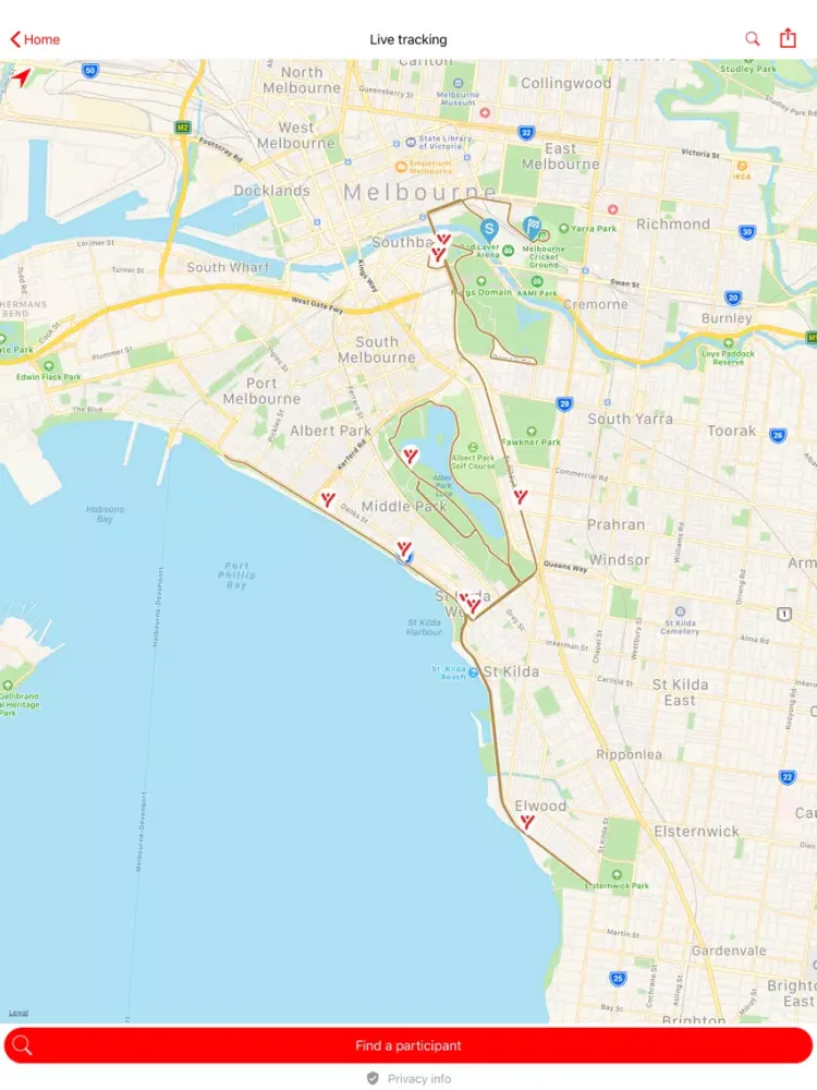 Melbourne Marathon Festival iPad 应用截图