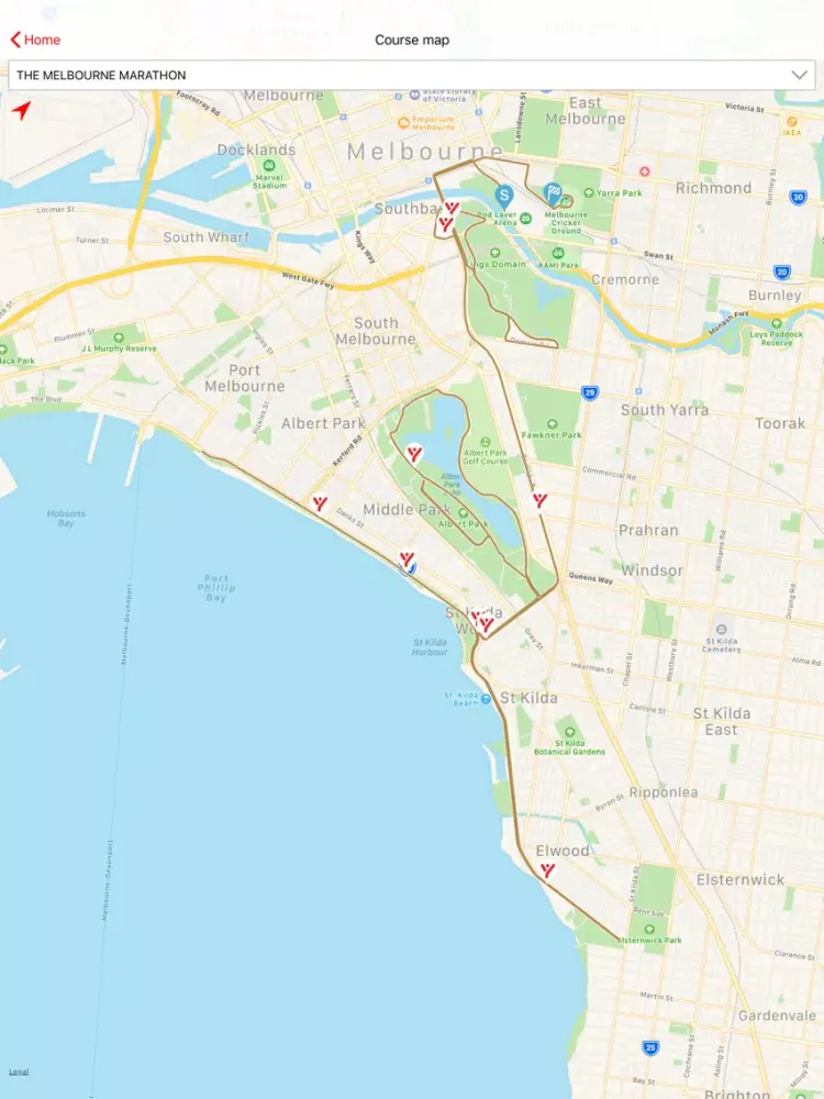 Melbourne Marathon Festival iPad 应用截图