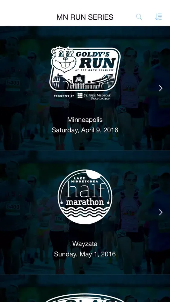 MN RUN SERIES سکرین شاٹس