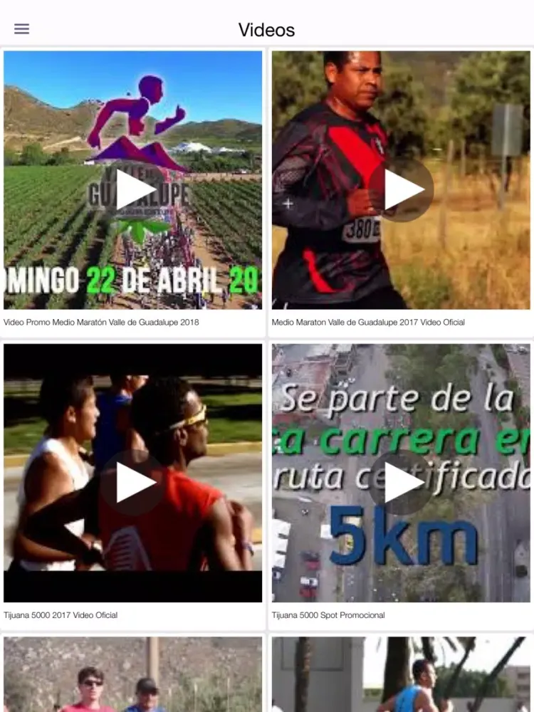 تصاویر Medio Maratón Guadalupe iPad 