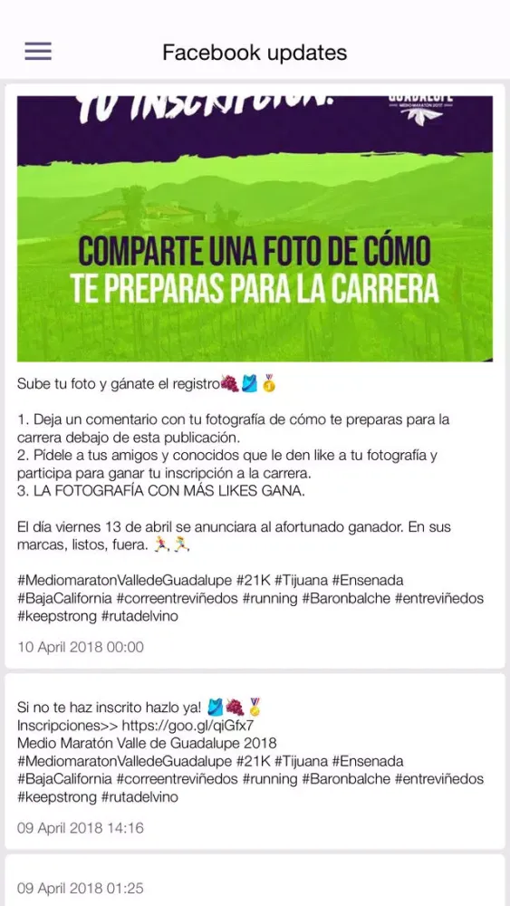 تصاویر Medio Maratón Guadalupe