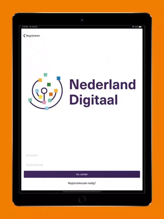 Conferentie Nederland Digitaal iPad  Ekran Görüntüleri