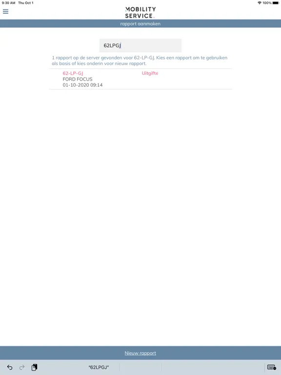 Afleverapp iPad 应用截图