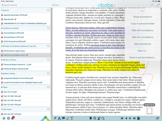 iBabs for Citrix Worx iPad  Screenshots