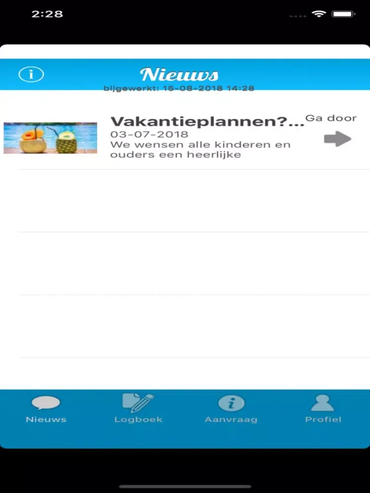 Kinderopvang Zus en Zo iPad 应用截图