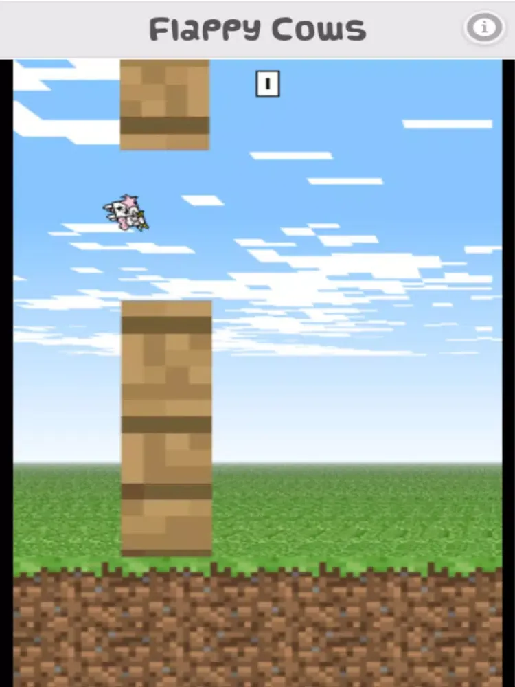تصاویر Flappy Cows iPad 