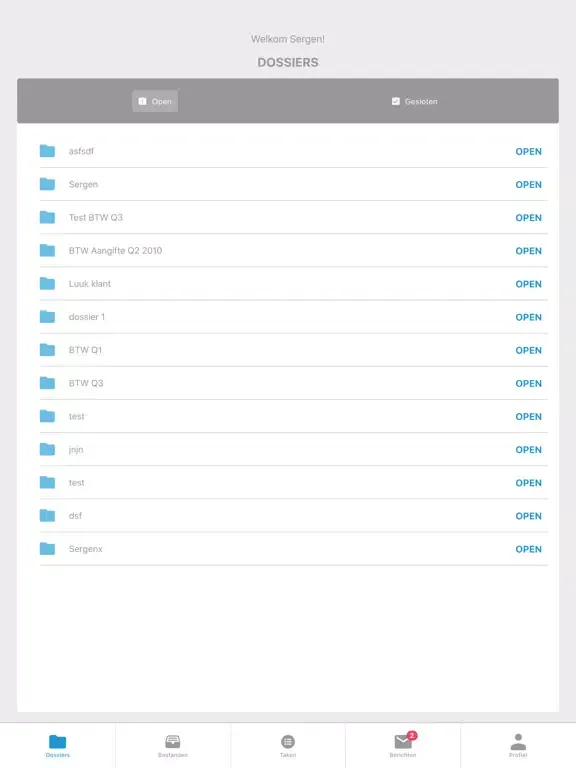 Ảnh chụp màn hình của MyEmma iPad 