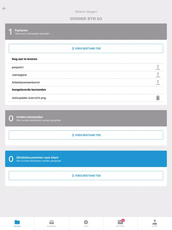 Ảnh chụp màn hình của MyEmma iPad 