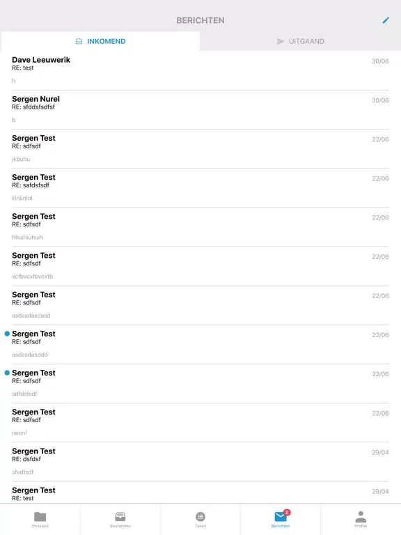 Ảnh chụp màn hình của MyEmma iPad 