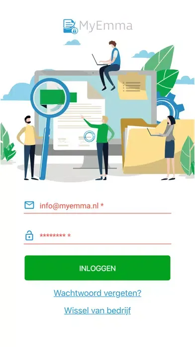Ảnh chụp màn hình của MyEmma