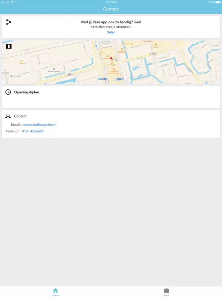 TopOrtho Rotterdam iPad  سکرین شاٹس