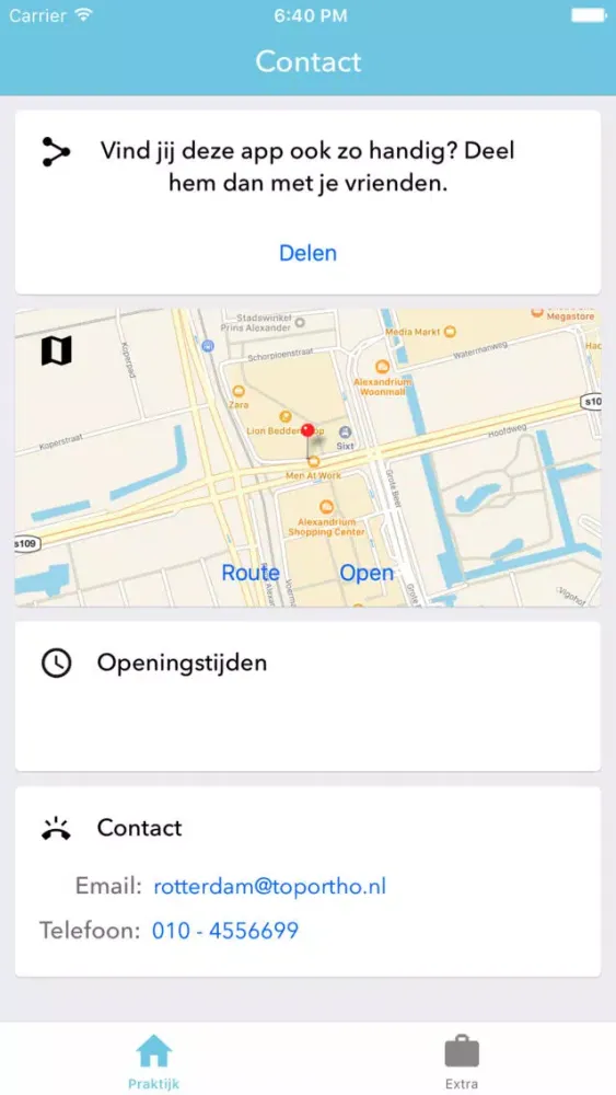 TopOrtho Rotterdam سکرین شاٹس