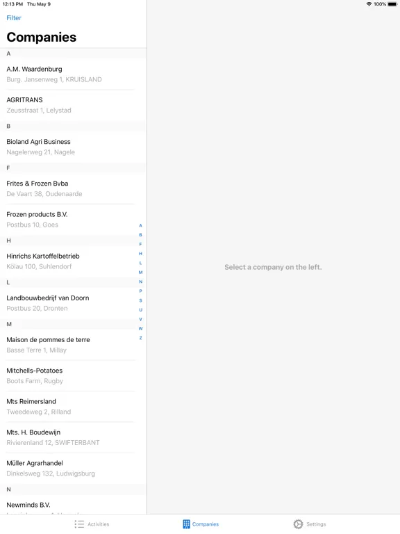 Zrzuty ekranu Business Today iPad 