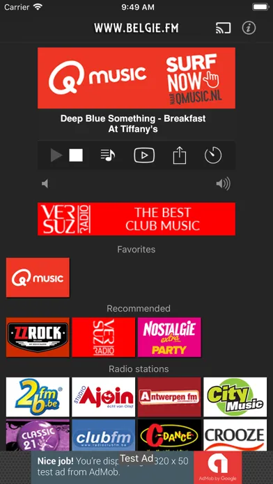 Belgie.FM Radio应用截图