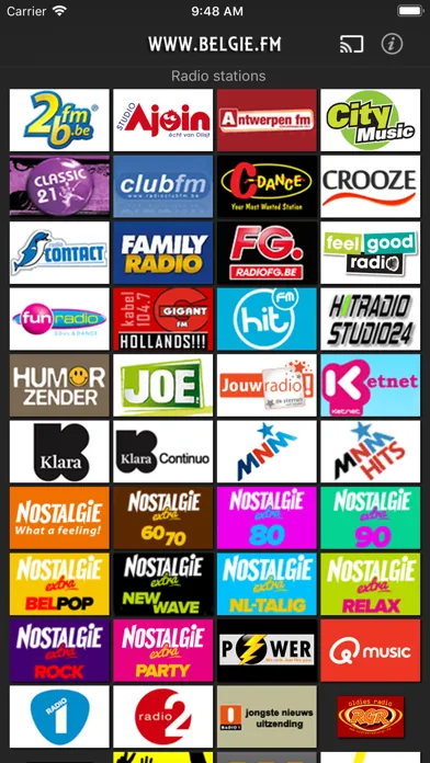 Belgie.FM Radio应用截图