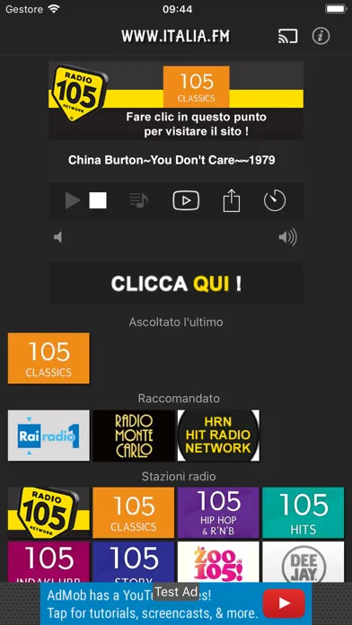 Italia.FM Radio 스크린샷