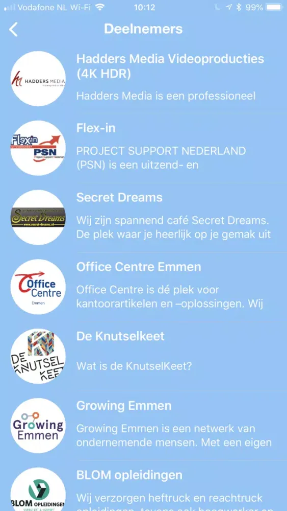 Captures d'écran de Open Bedrijvendag Emmen