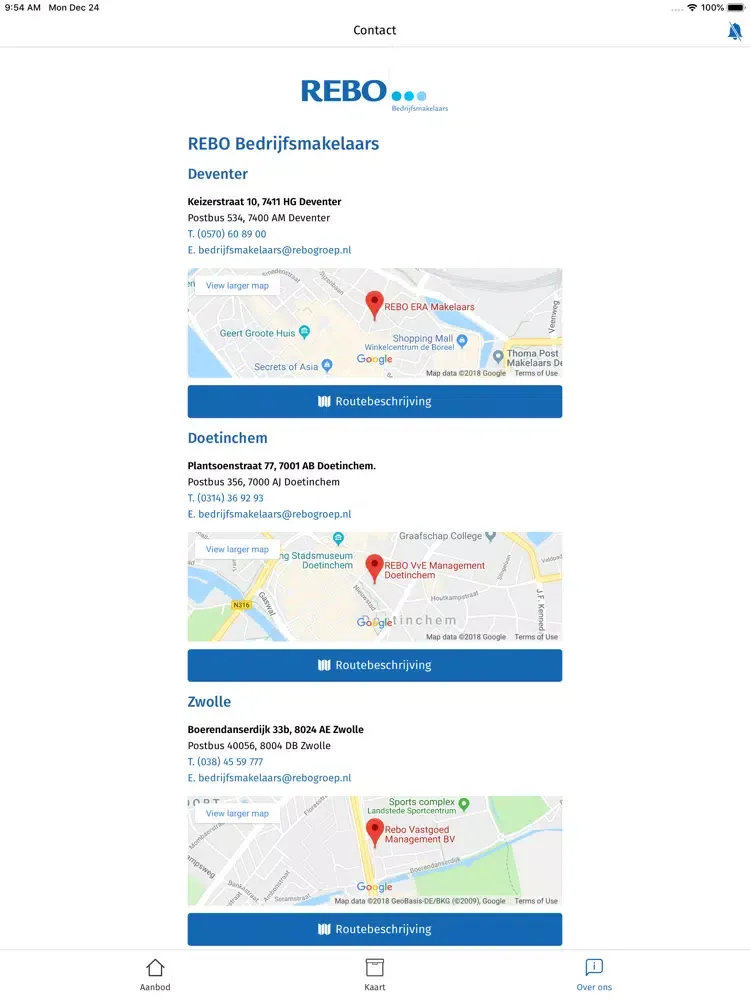 REBO iPad 应用截图