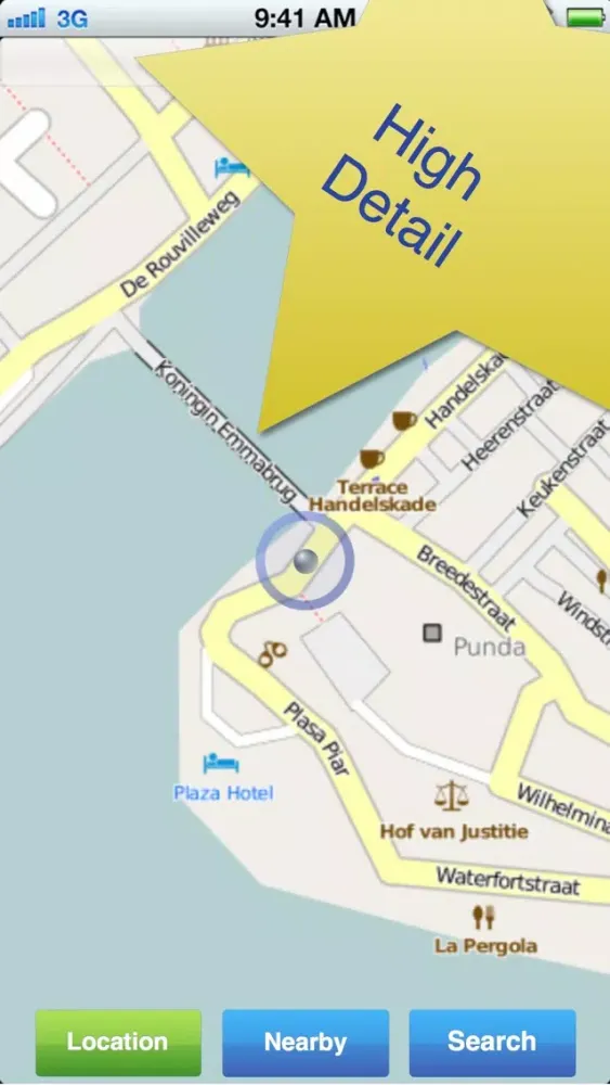 Curacao No.1 Offline Map Screenshots