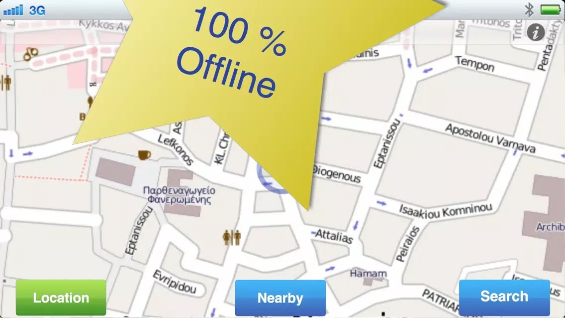Ảnh chụp màn hình của Cyprus No1. Offline Map
