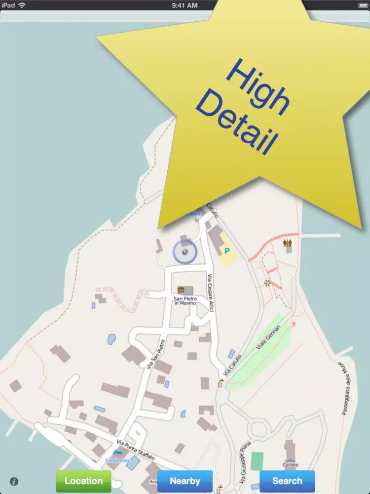 Capturas de pantalla de Lake Garda No.1 Offline Map iPad 