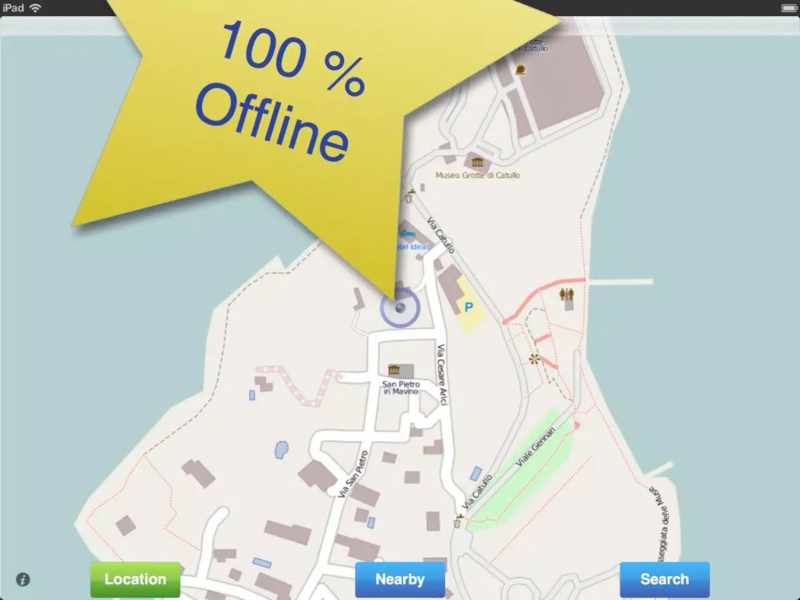 Capturas de pantalla de Lake Garda No.1 Offline Map iPad 