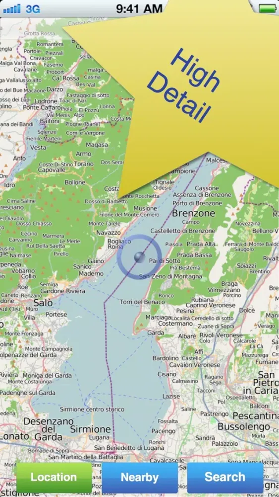 Capturas de pantalla de Lake Garda No.1 Offline Map