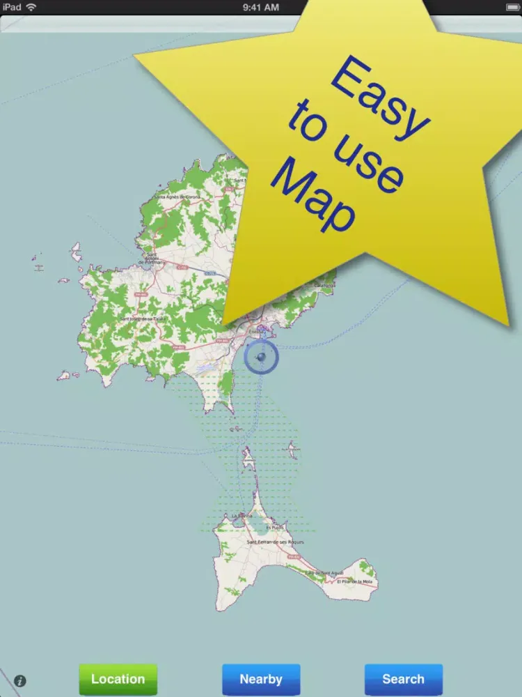 Screenshot di Ibiza No.1 Offline Map iPad 